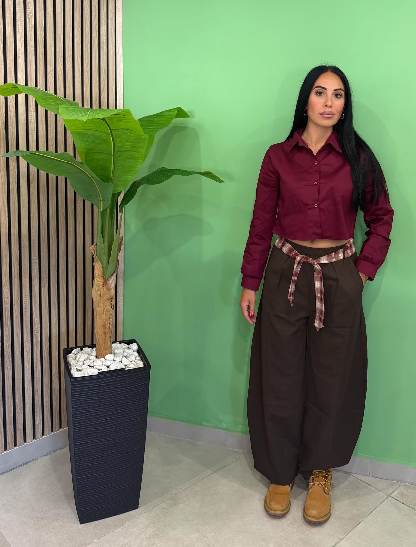 Camicia Crop