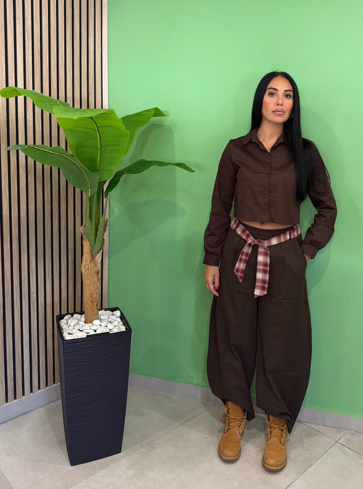 Camicia Crop