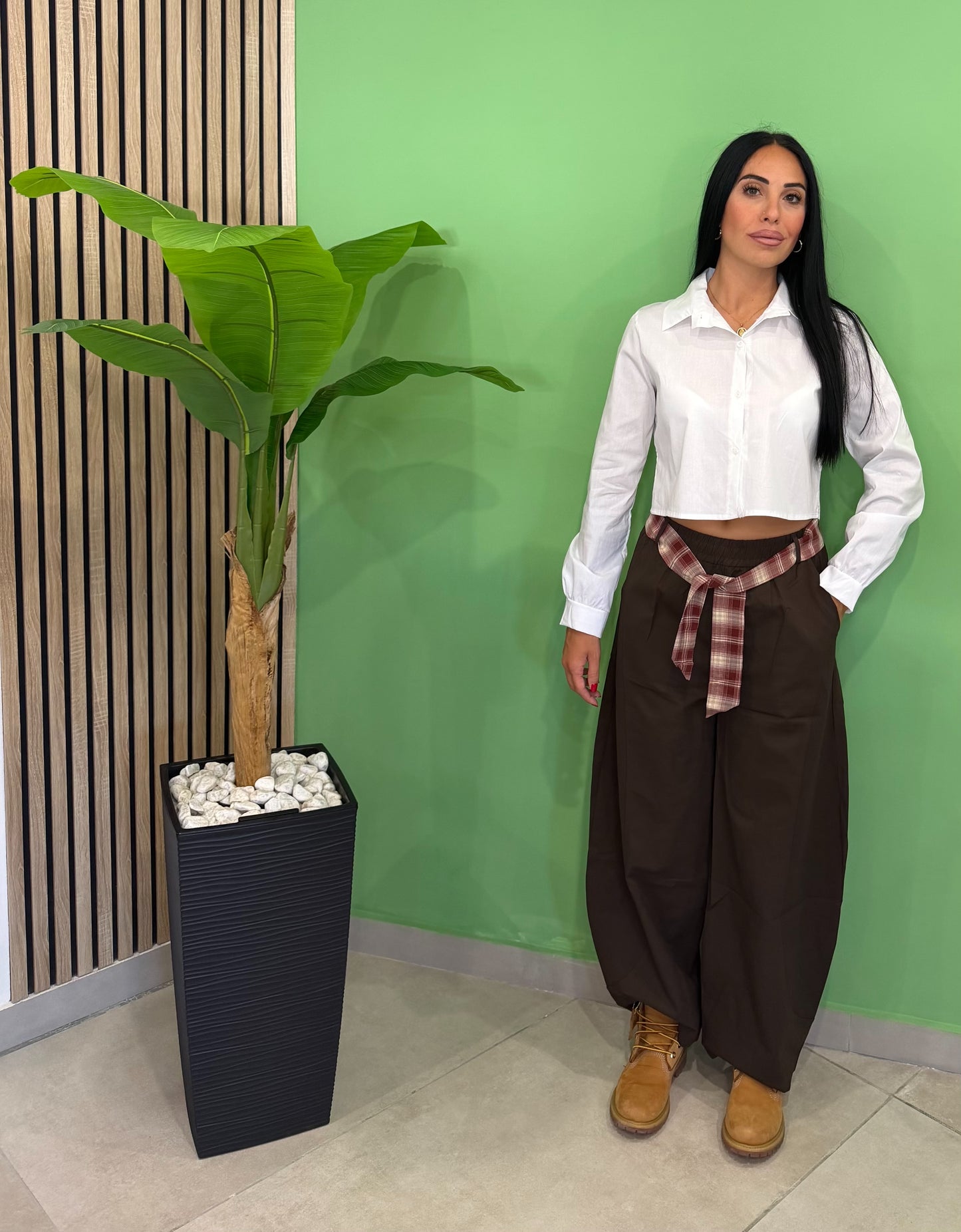 Camicia Crop